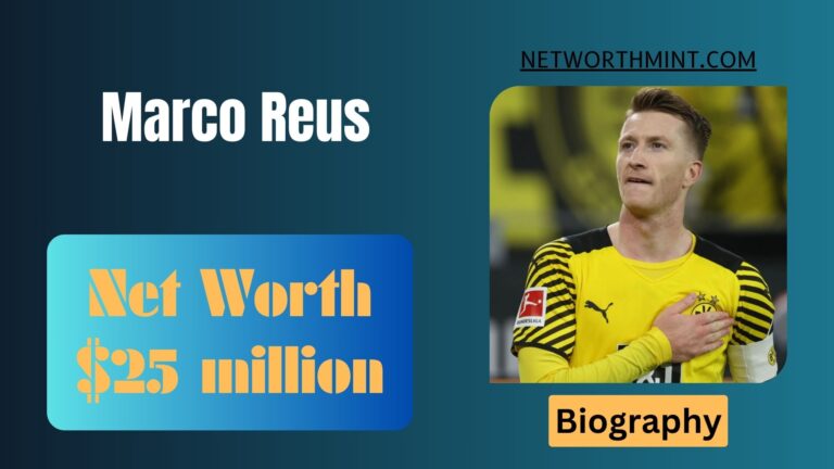 Marco Reus Net Worth, Family & Bio