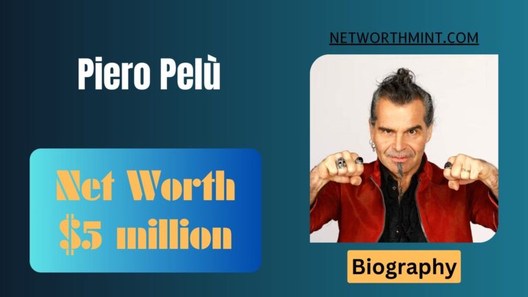 Piero Pelù Net Worth, Family & Bio