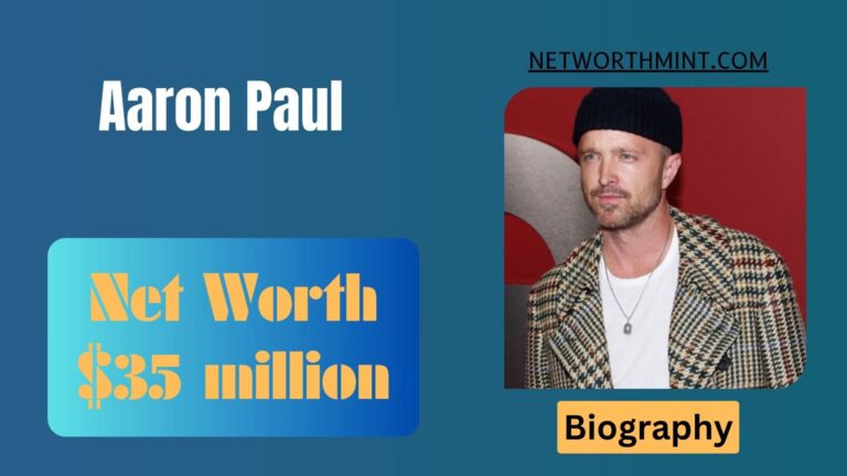Aaron Paul Net Worth, Family & Bio