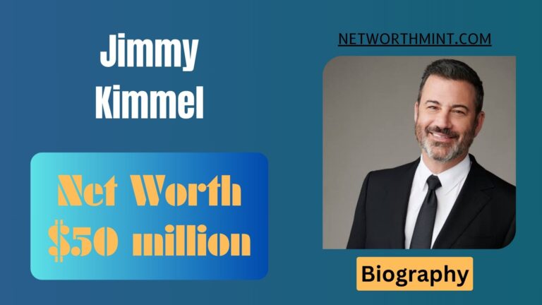 Jimmy Kimmel Net Worth, Family & Bio